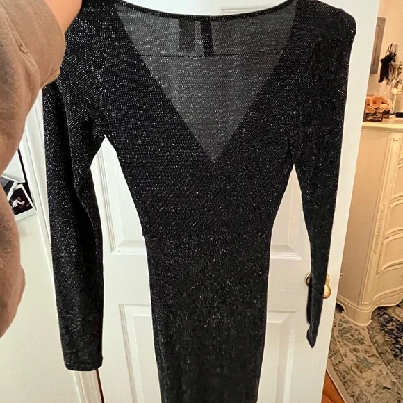 green emerald velvet dress Giambattista Valli H&M Sequin Dress main image 0